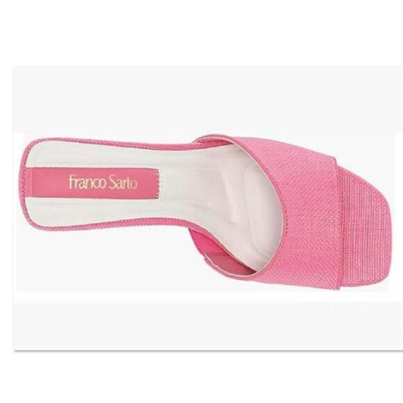 Franco Sarto Women's Linley 2 1/2" Heel Sandals in Pink Size 6.5(36.5) NWOB - Picture 2 of 6
